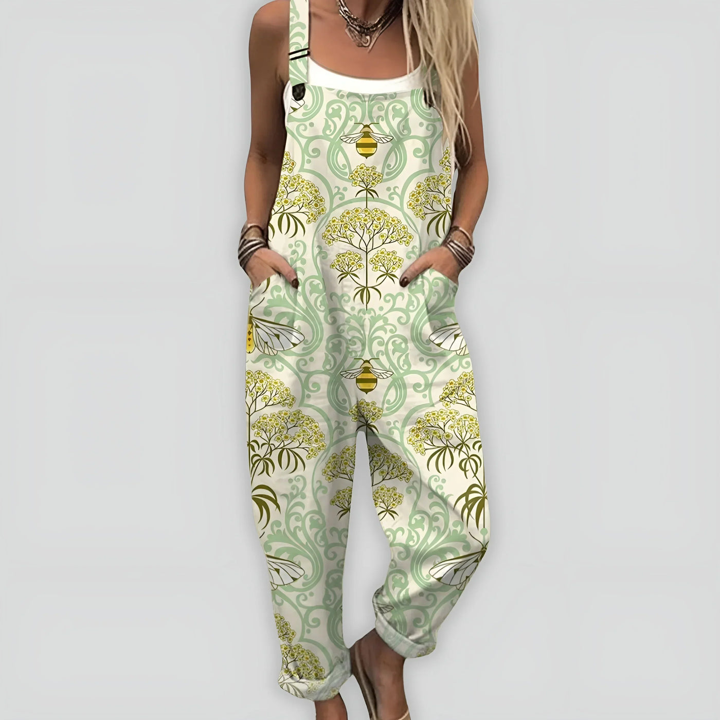 Faye – Komfortabel og stilfuld jumpsuit med en afslappet pasform