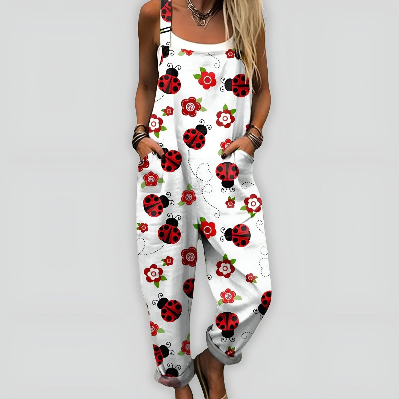 Faye – Komfortabel og stilfuld jumpsuit med en afslappet pasform