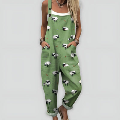 Faye – Komfortabel og stilfuld jumpsuit med en afslappet pasform