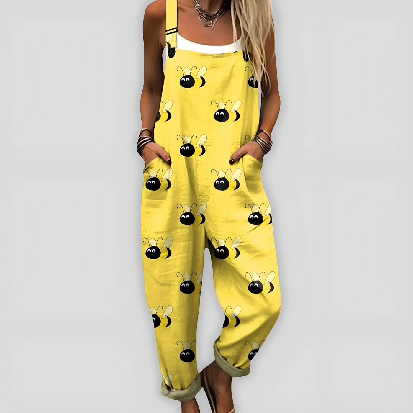 Faye – Komfortabel og stilfuld jumpsuit med en afslappet pasform