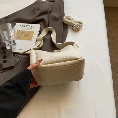 iris™ – moderne bucket taske i læderlook