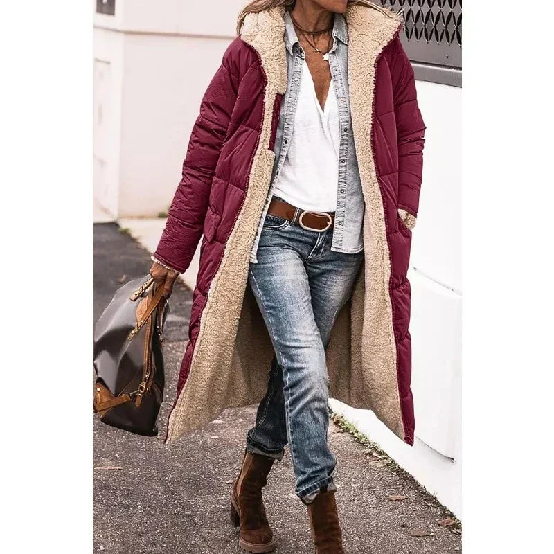 Jade - Stilfuld vinterfrakke 