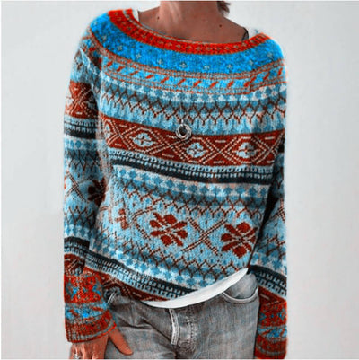 Soley - Flerfarvet pullover 