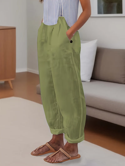 Tindra™ – Lätta raka sommarbyxor for women