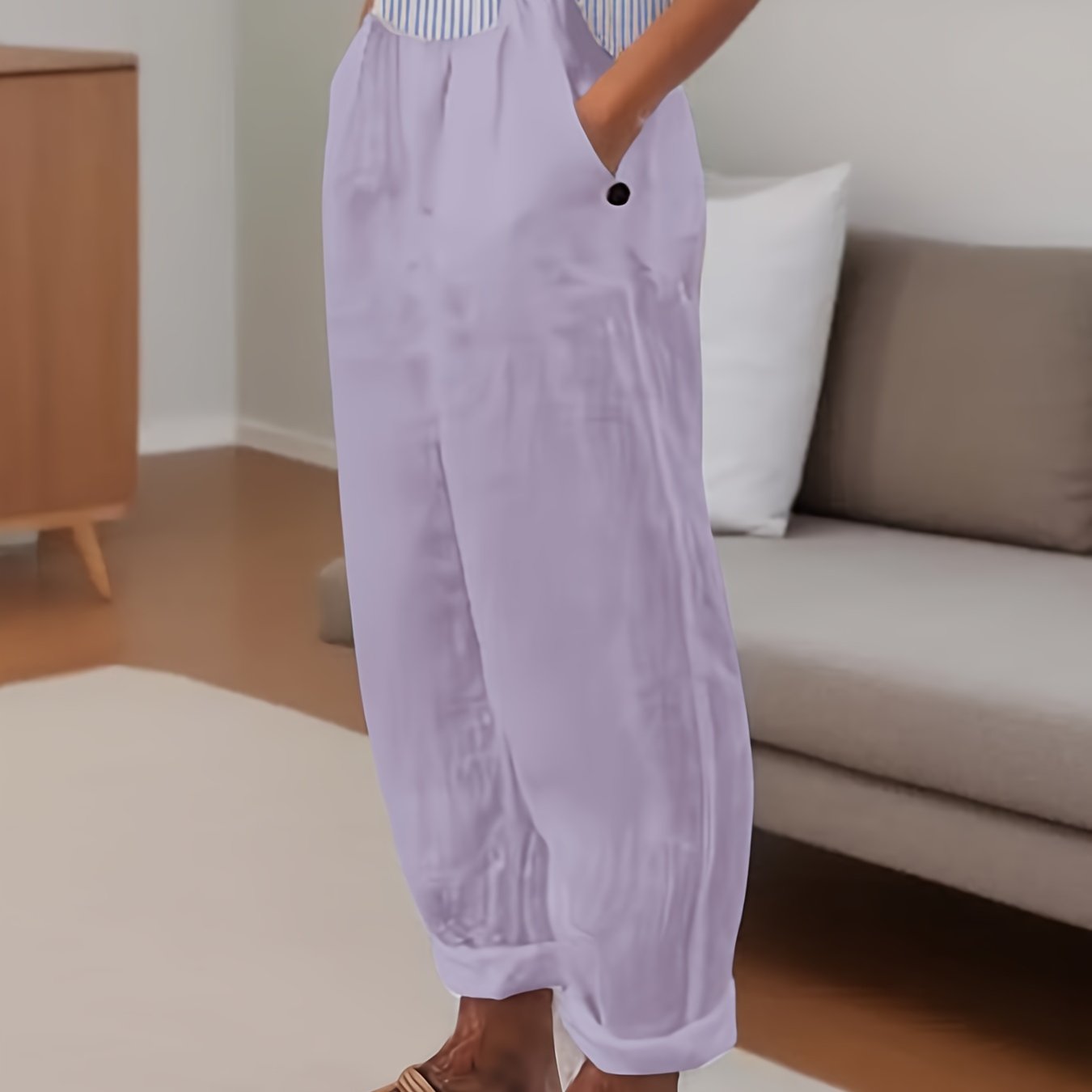 Tindra™ – Lätta raka sommarbyxor for women