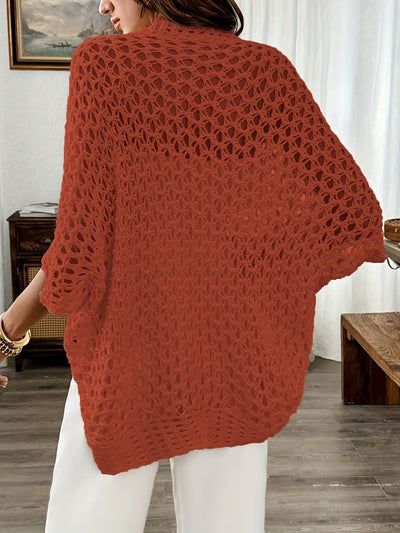 FLORIANA – ÅBEN STRIKKET BLUSE