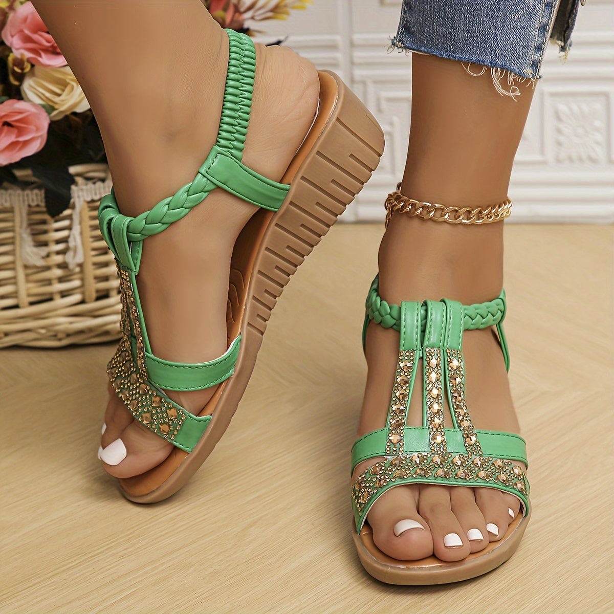 Trudy™ | Ortopædisk sandalen i Ibiza-stil med sleehak