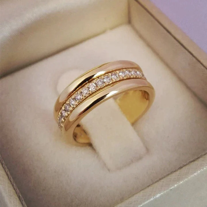 Sarah - Vintage Zirkonia Indlagt Ring 