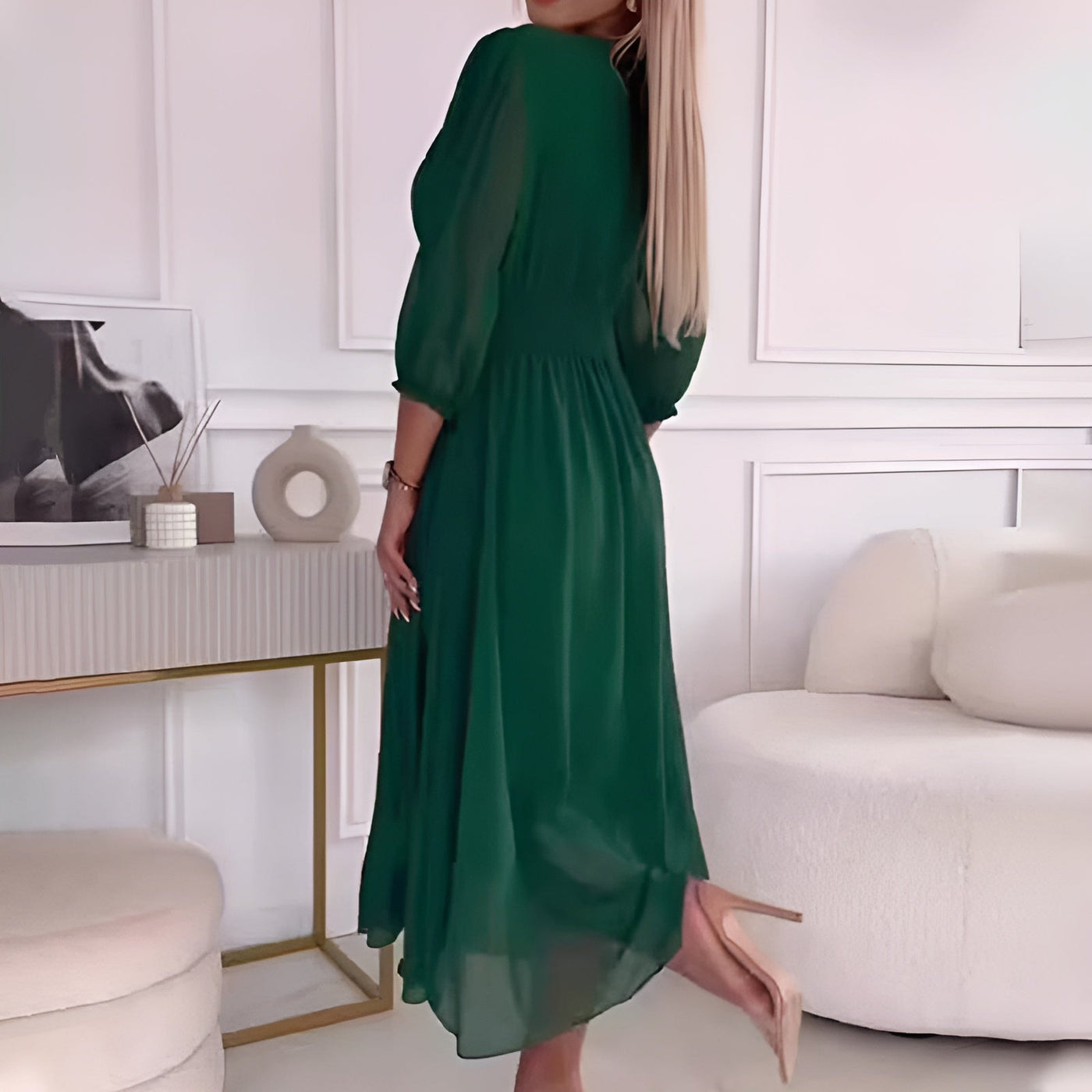 Nia | Stilfuld wrapkjole