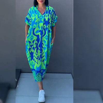 Gabriella – Figursyet Blomsterkjole
