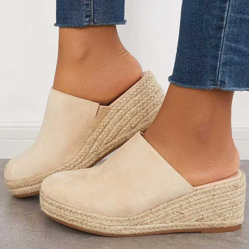 Marga™ | Elegante sandalen med gevlochten sleehak