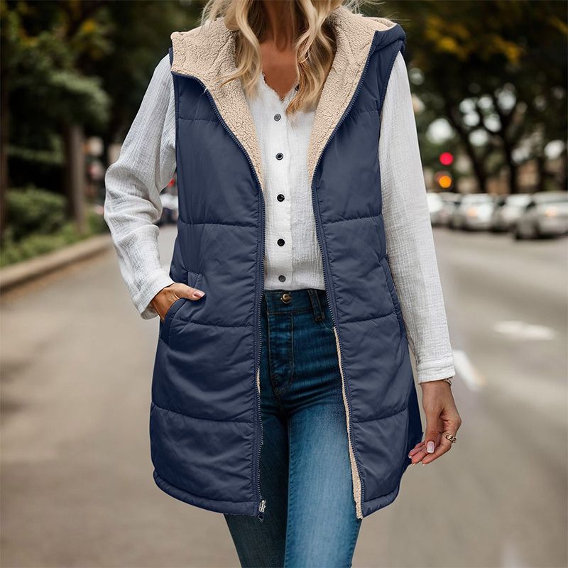 Tamara - Luksuriøs quiltet vest 