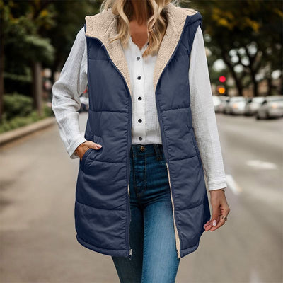 Tamara - Luksuriøs quiltet vest 