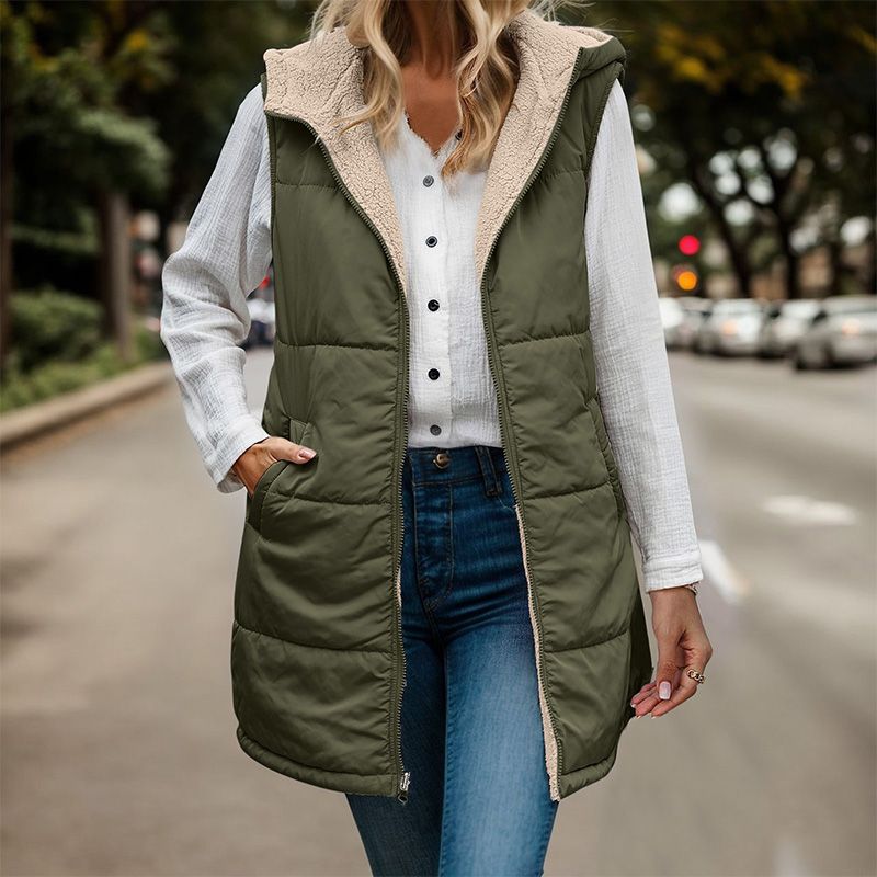 Tamara - Luksuriøs quiltet vest 