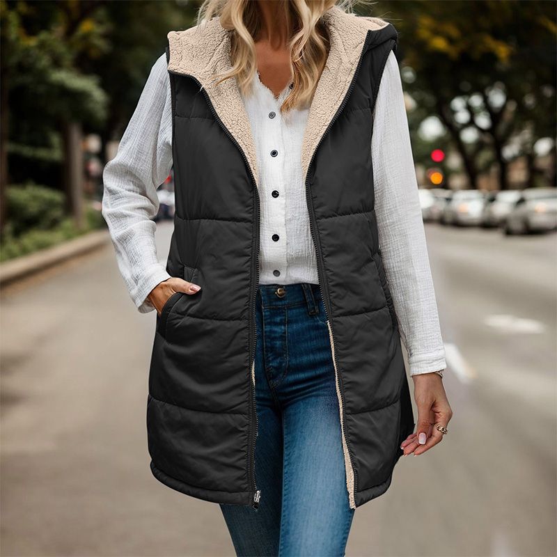 Tamara - Luksuriøs quiltet vest 