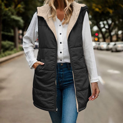 Tamara - Luksuriøs quiltet vest 