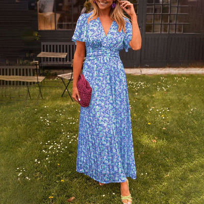 Sandra™ | Damekjole med V-hals