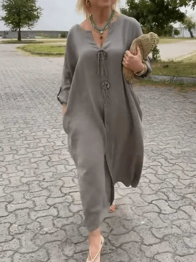 Bess - Trendy Afslappet Tunikakjole